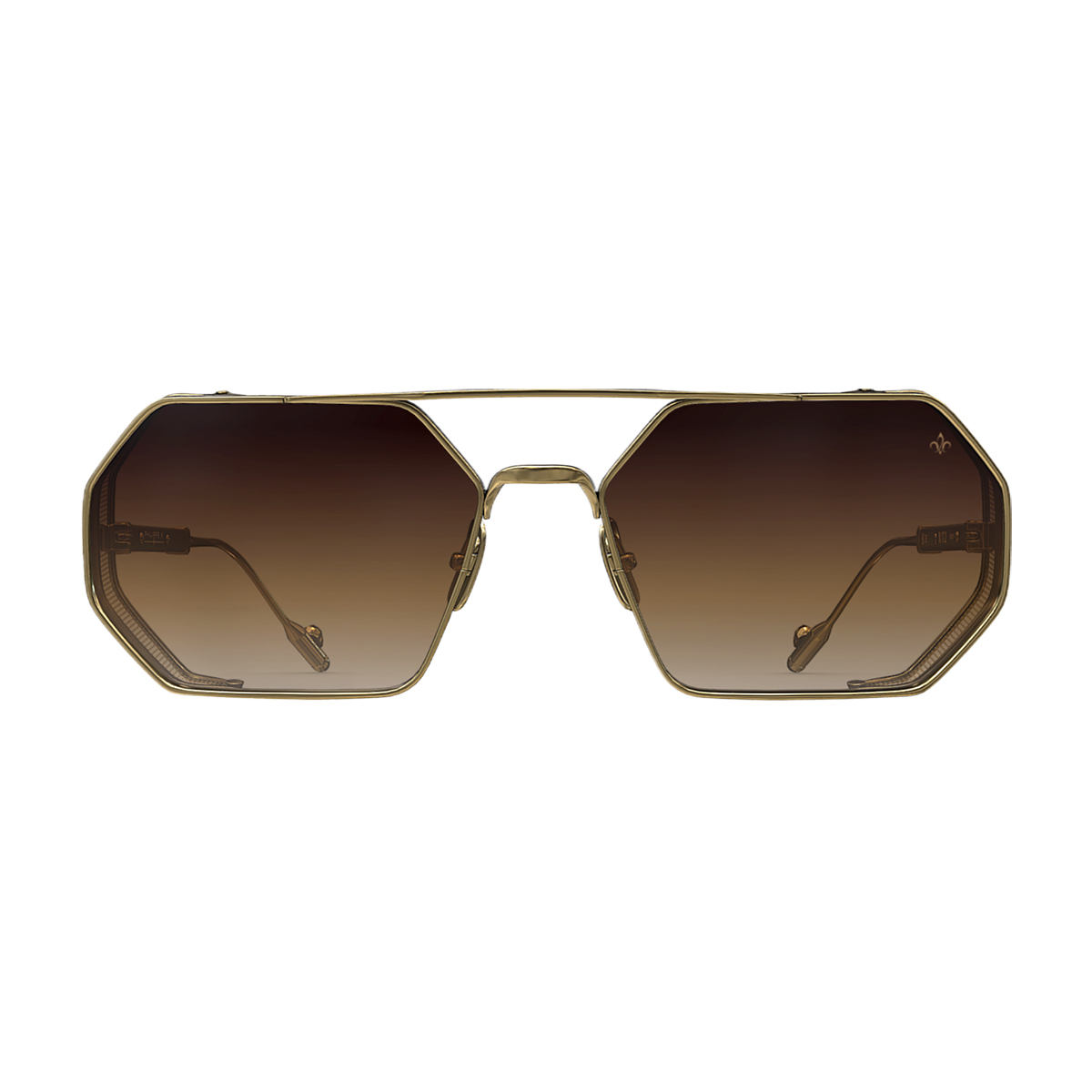 N17.2 Gold Frame - Brown Gradient Lens