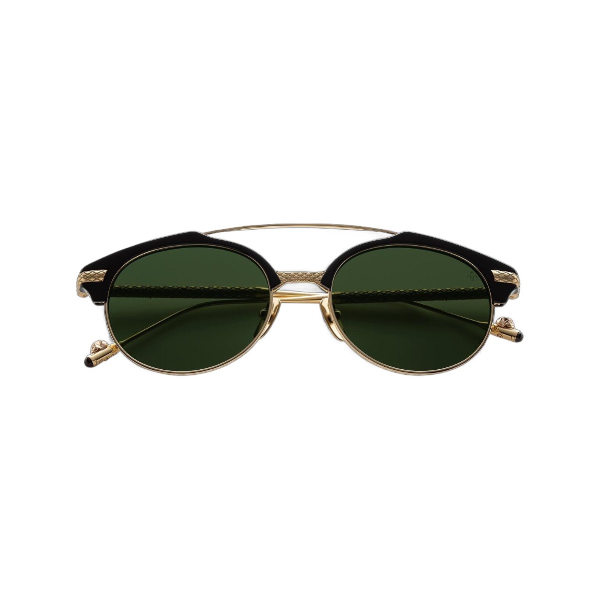 N21 Black / Gold Frame - Green Lens