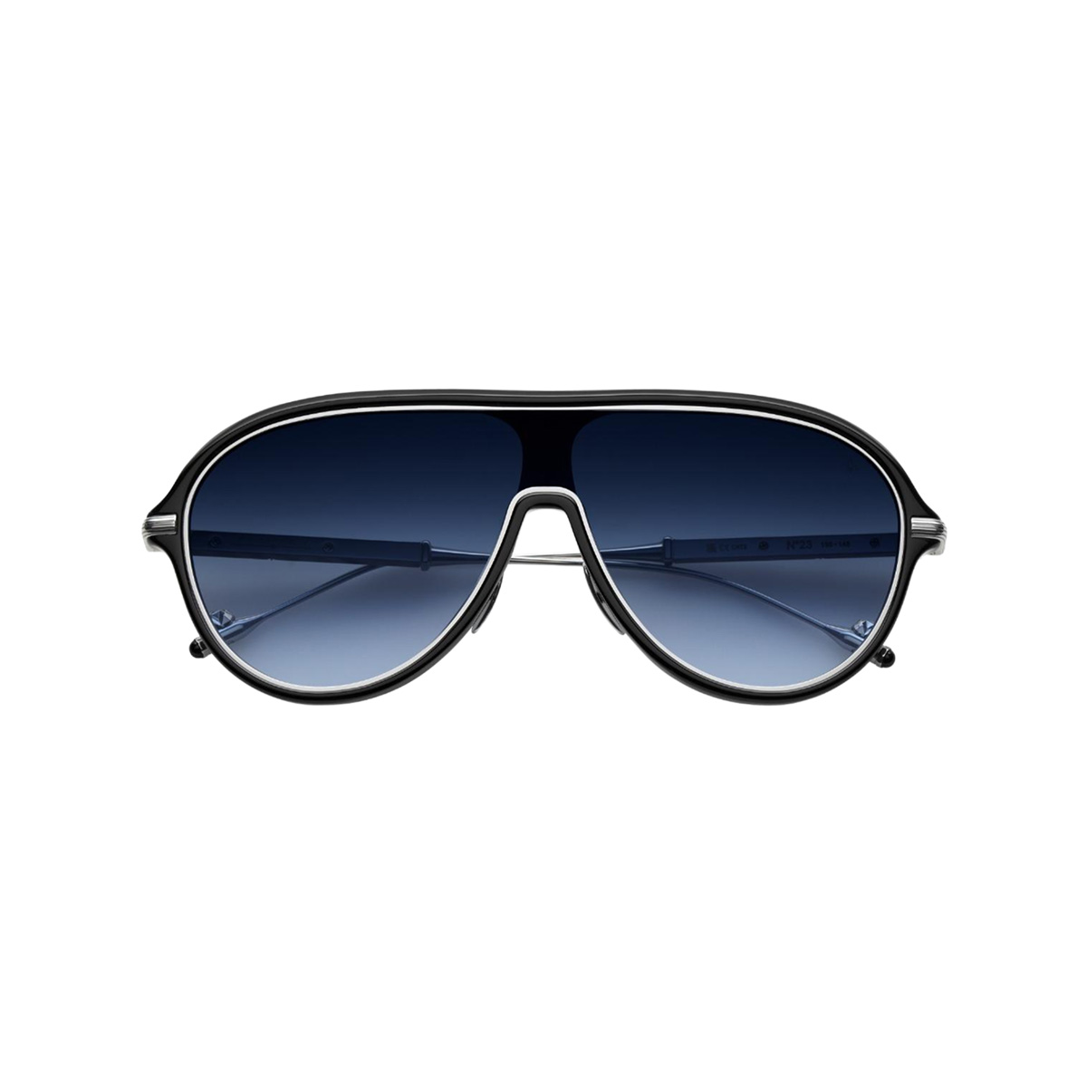 N23 Black / Silver Frame - Blue Gradient Lens