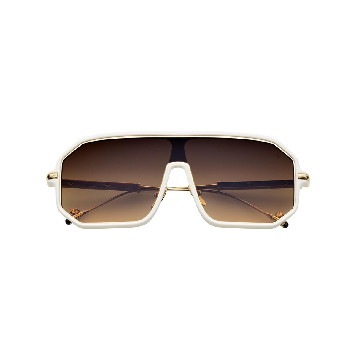 N24 Ivory / Gold Frame - Brown Gradient Lens