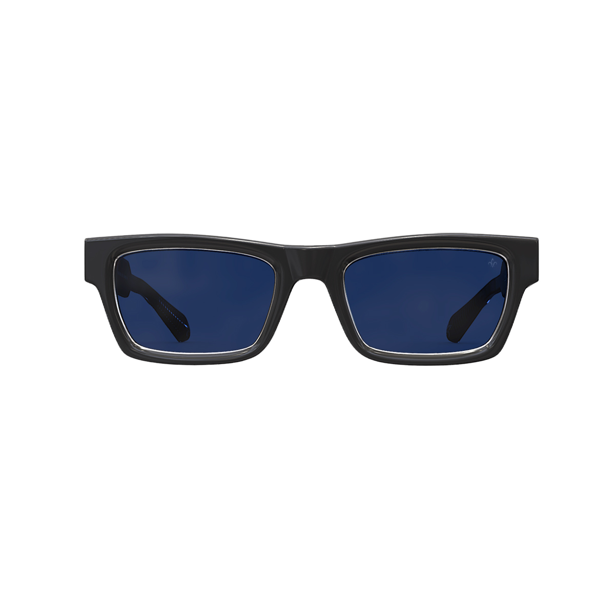 N29 Black/Silver Frame - Blue Polarised Lens