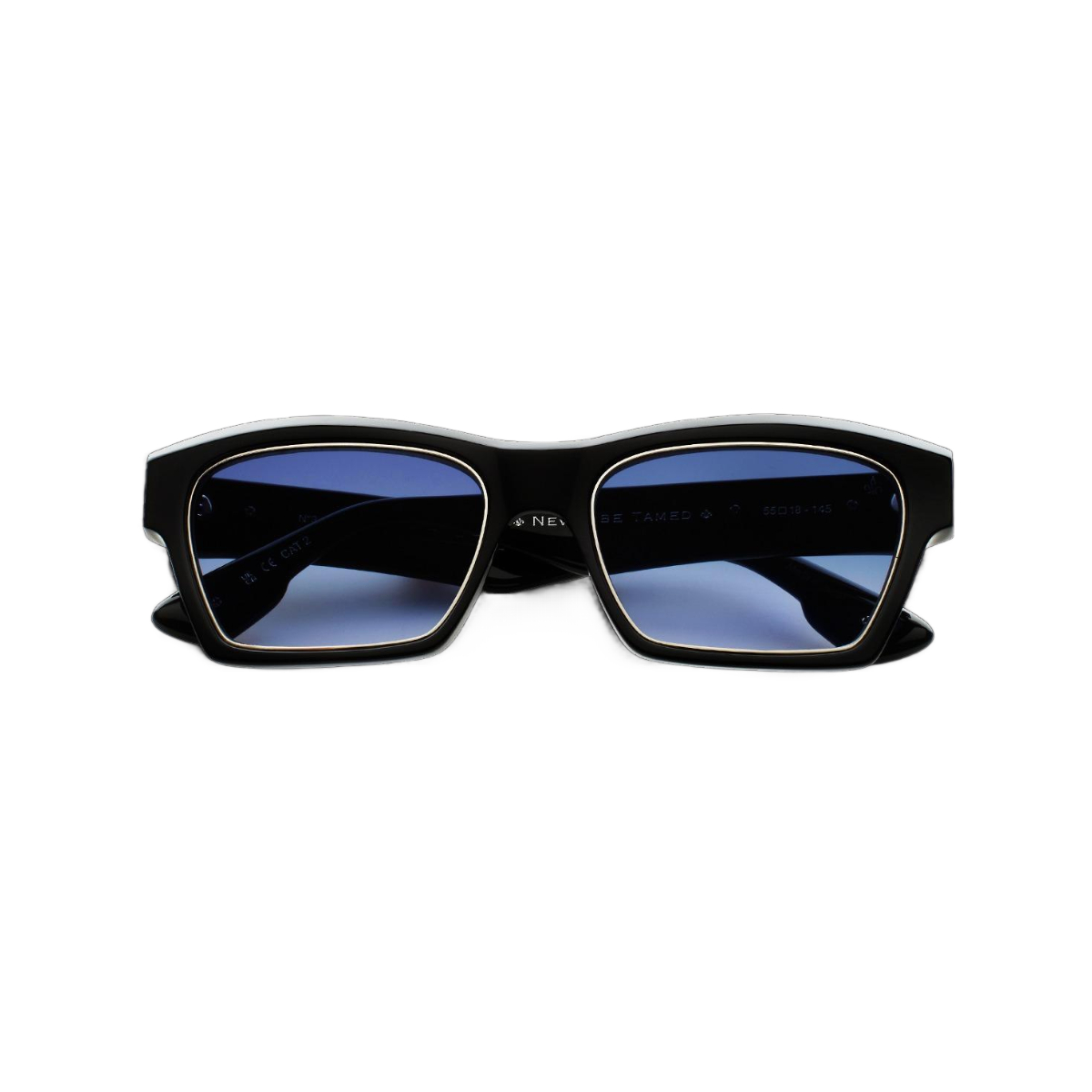 N3.1 Black Frame - Blue Gradient Lens