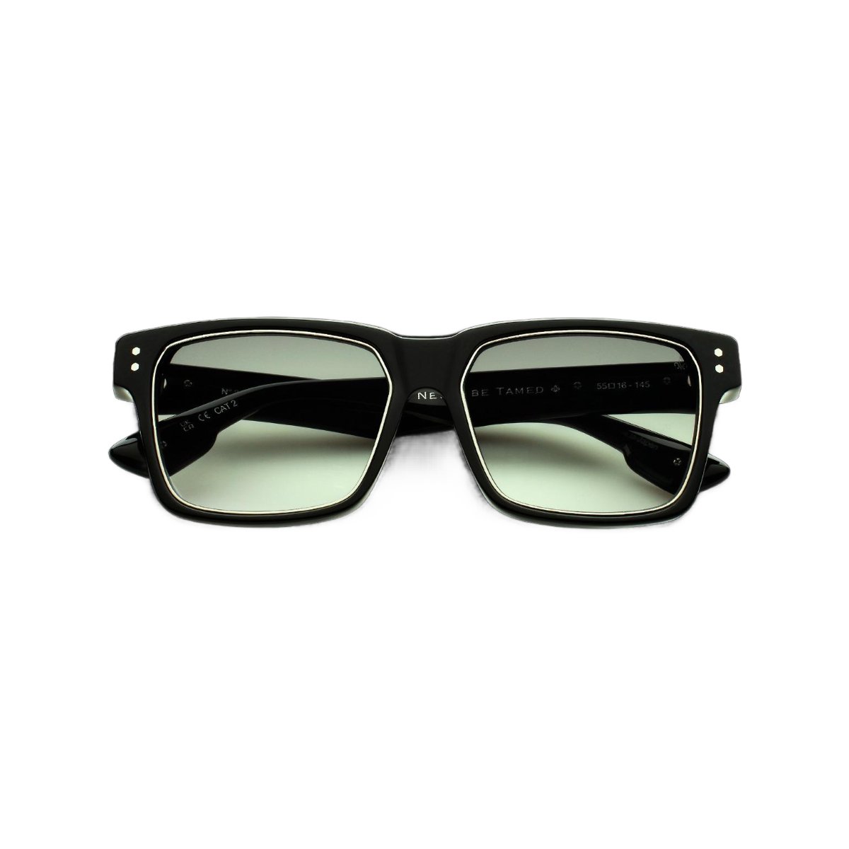 N3.2 Black Frame - Green Gradient Lens