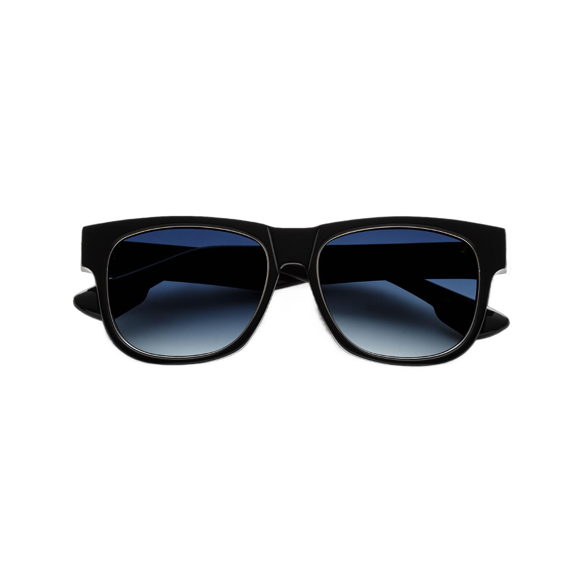 N3.3 Black Frame - Blue Gradient Lens