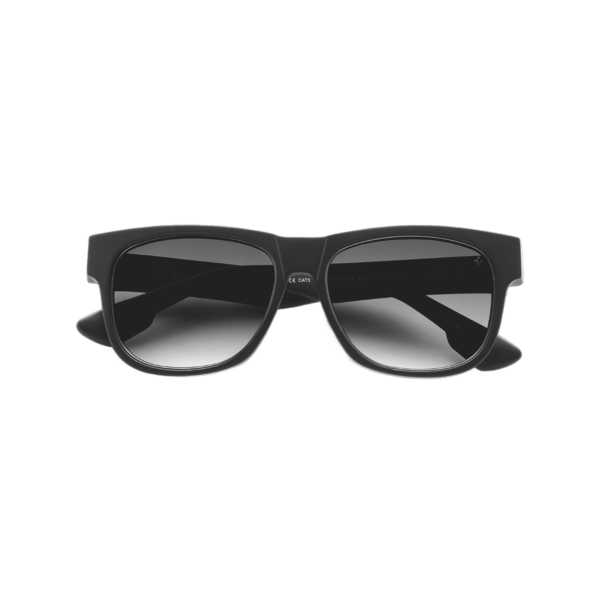 N3.3 Black Matt Frame - Grey Gradient Lens