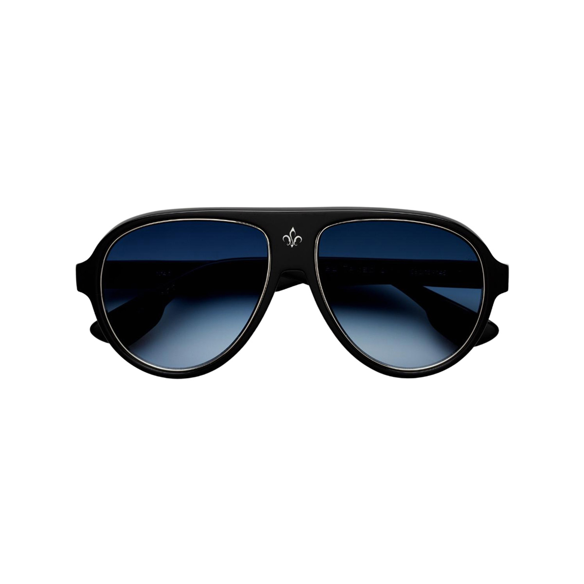 N4.1 Black Frame - Blue Gradient Lens