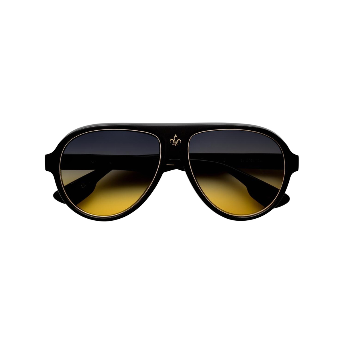 N4.1 Black Frame - Grey to Yellow Gradient Lens