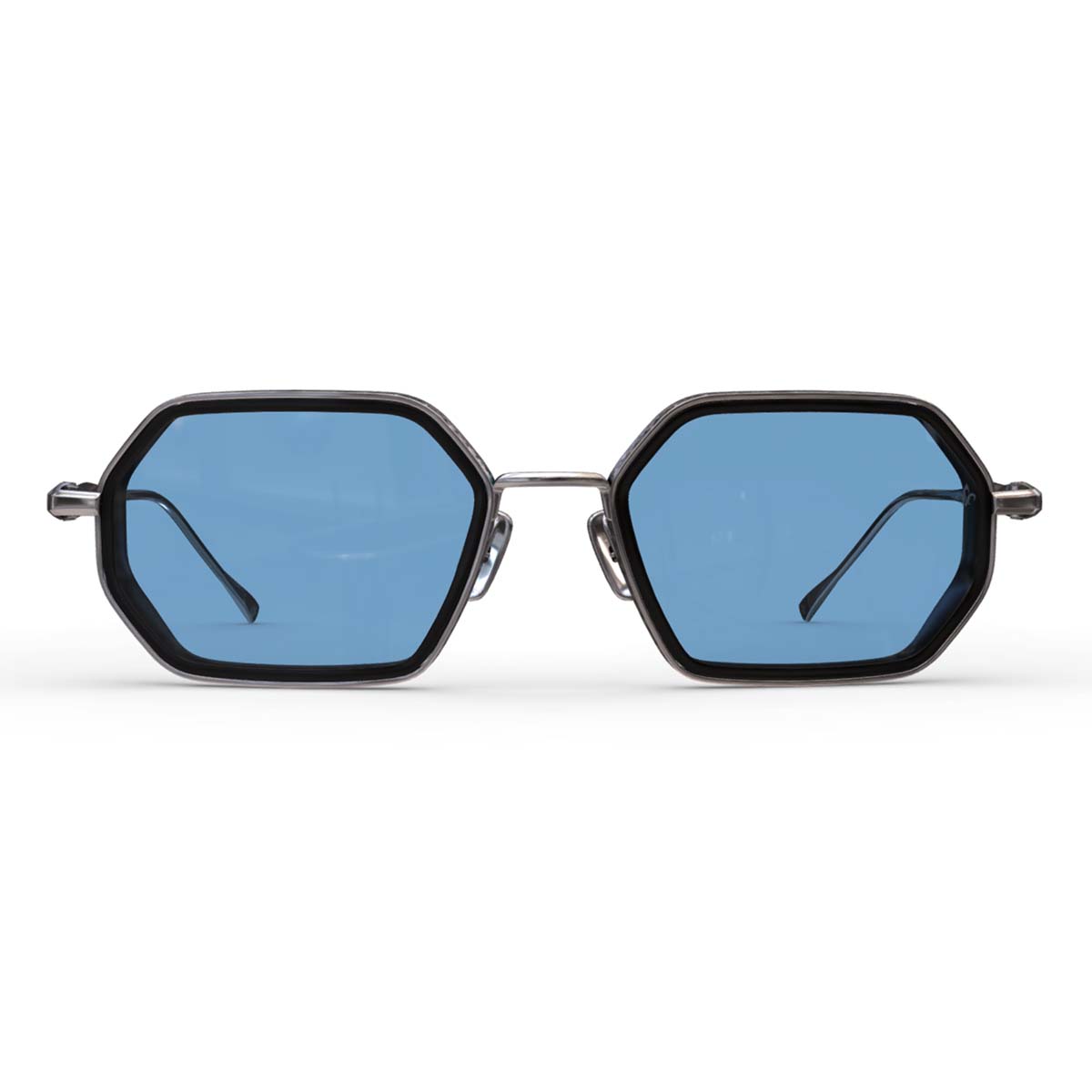 N40 Silver Frame - Jelly Blue PTC Lens