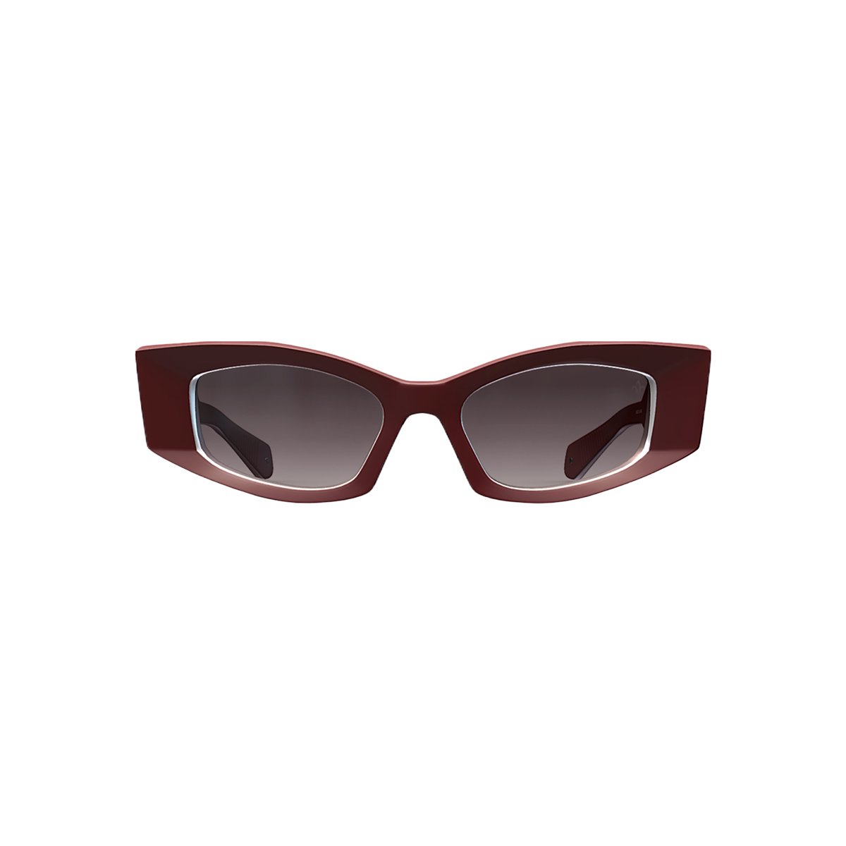 WN20 Cherry Red/Silver Frame - Grey Gradient Lens