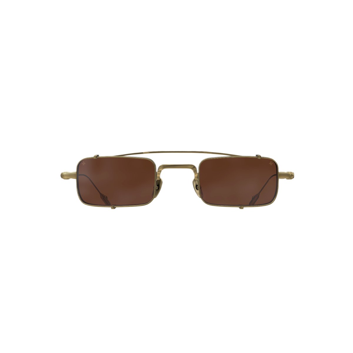 X2.2 Gold Frame - Clear Anti Glare ClipOn:Brown Gold Flashed Lens