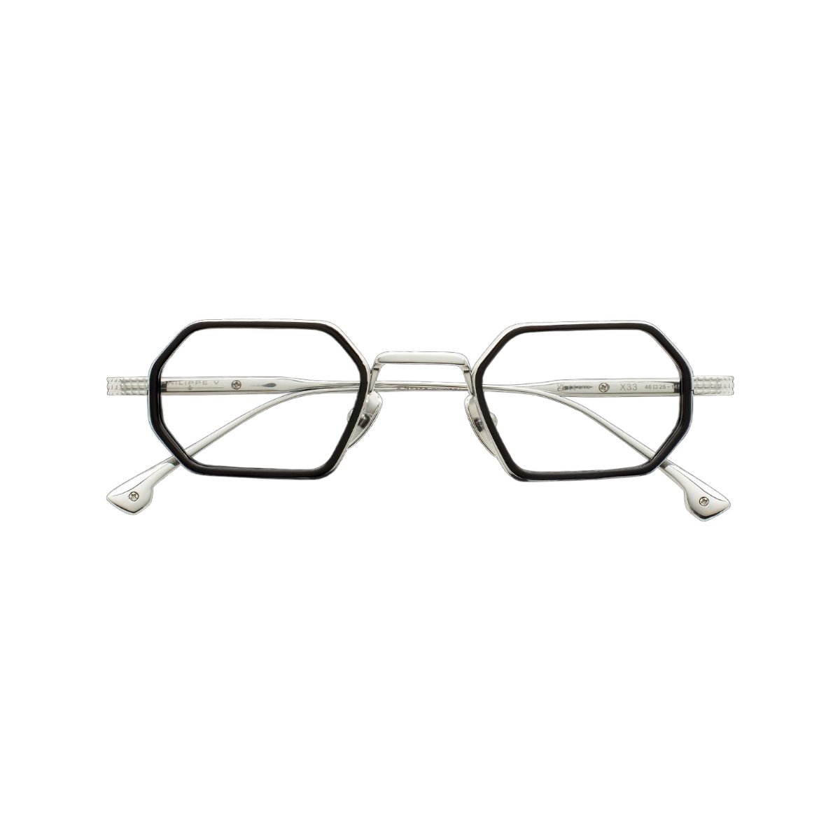 X33 Silver Frame - Clear Lens