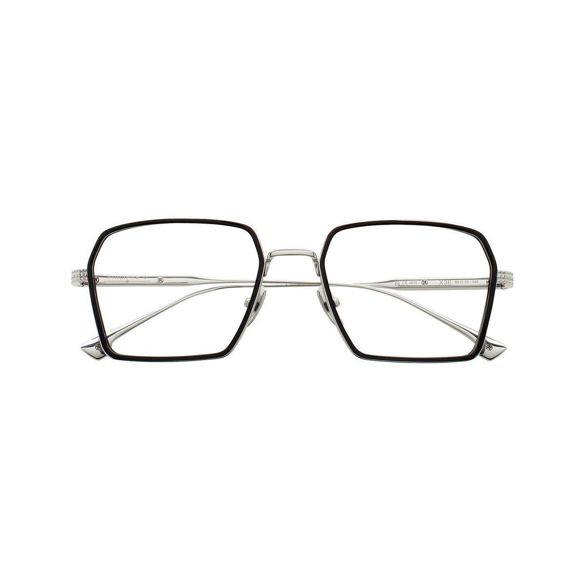 X36 Silver Frame - Clear Lens