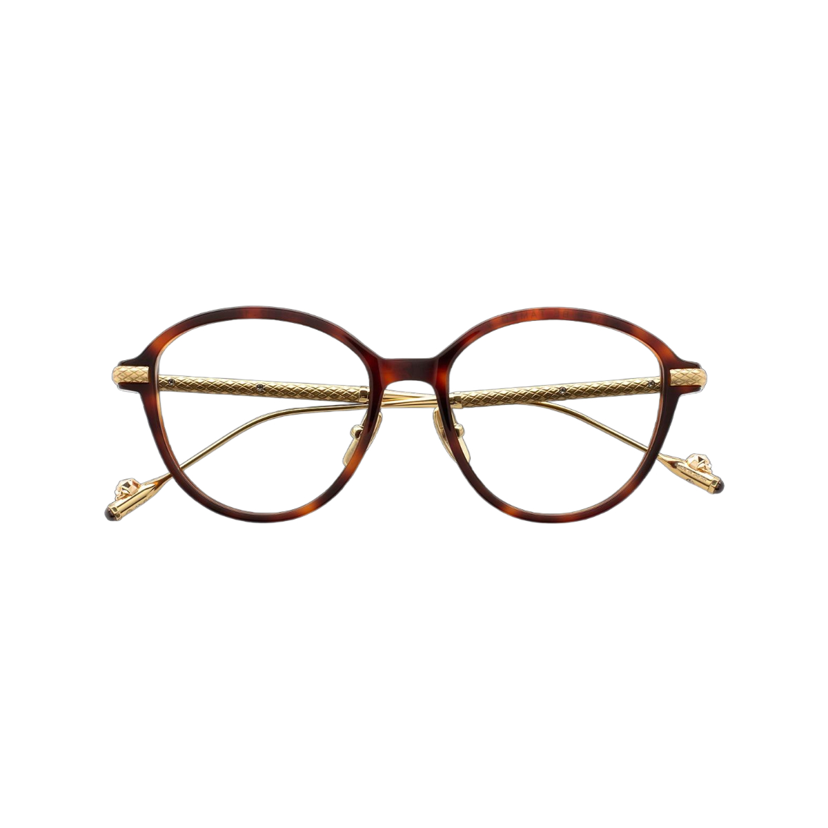 X38 Tort/Gold Frame - Clear Lens