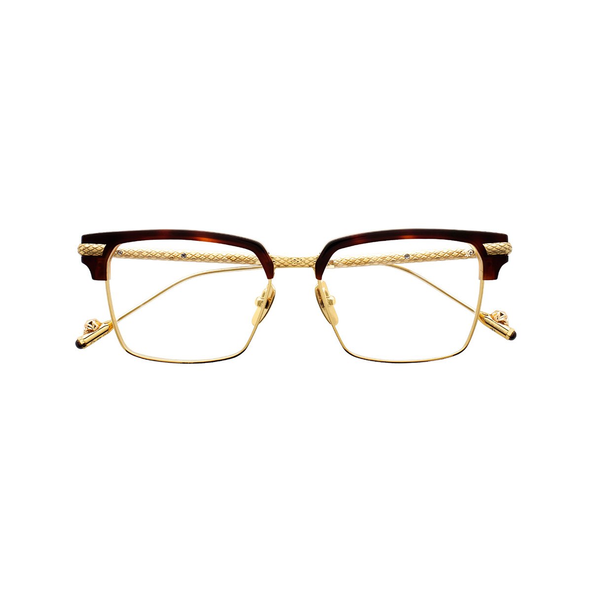 X40 Tort/Gold Frame - Clear Lens