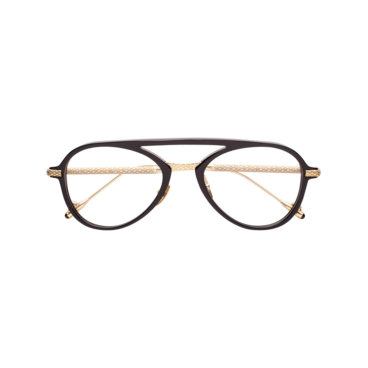 X43 Black/Gold Frame - Clear Lens