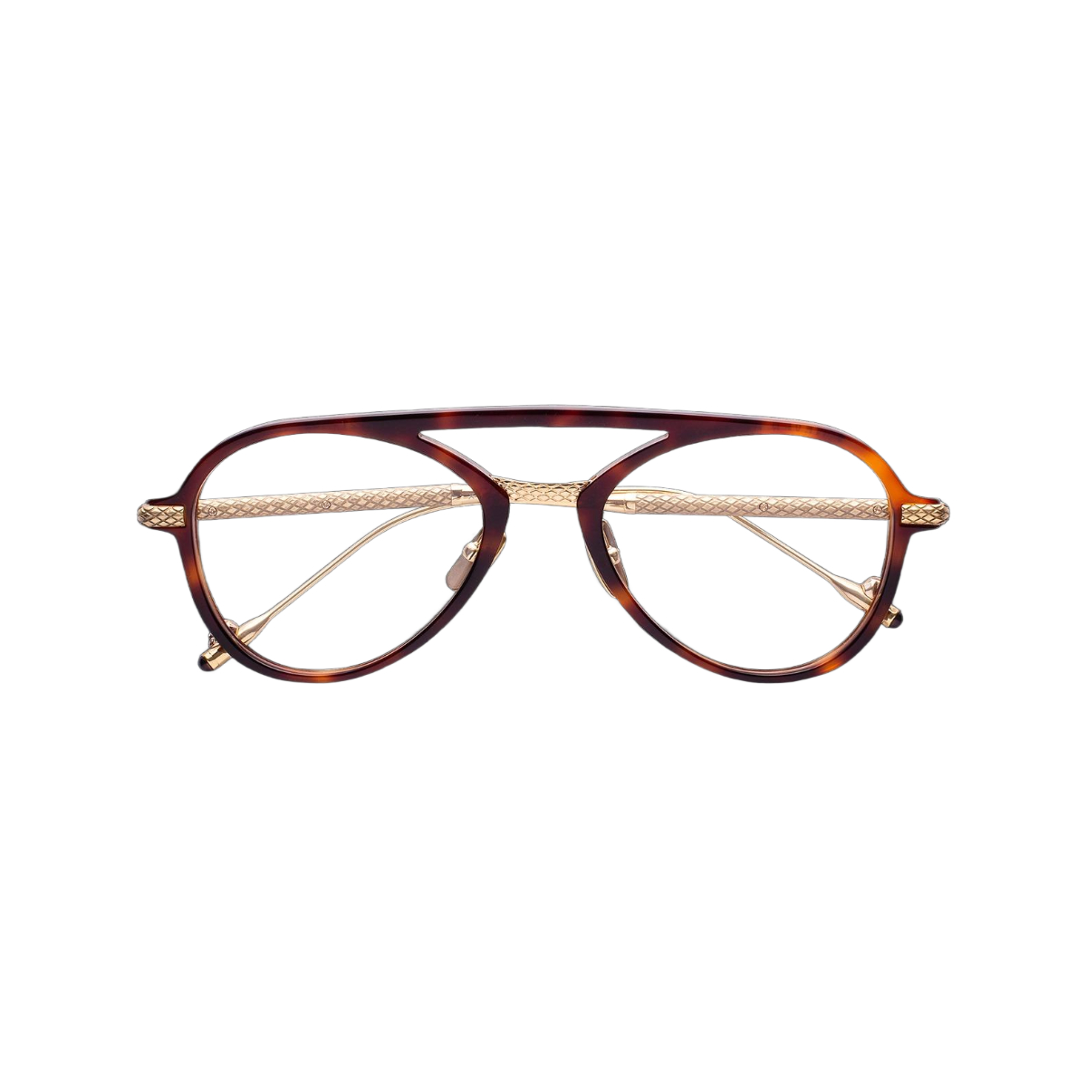 X43 Tort/Gold Frame - Clear Lens