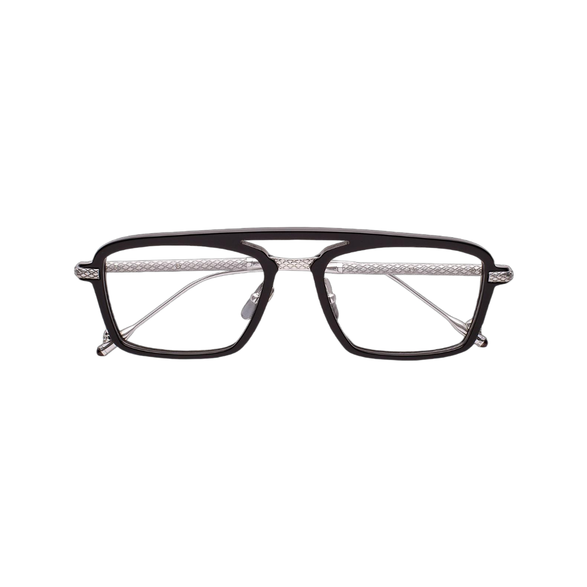 X44 Black/Silver Frame - Clear Lens