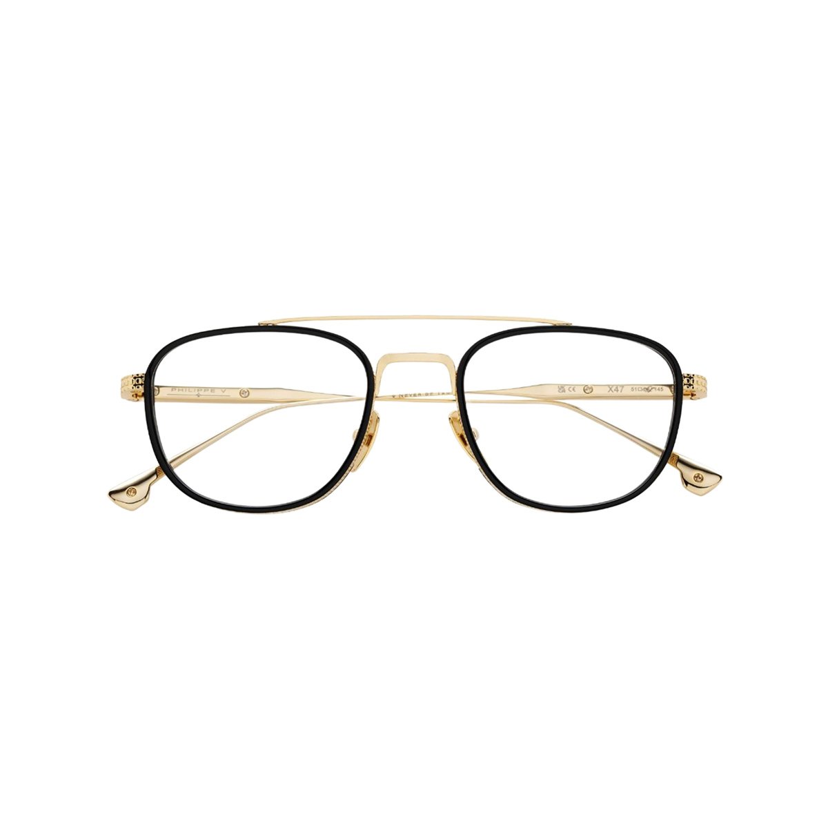 X47 Gold Frame - Clear Lens